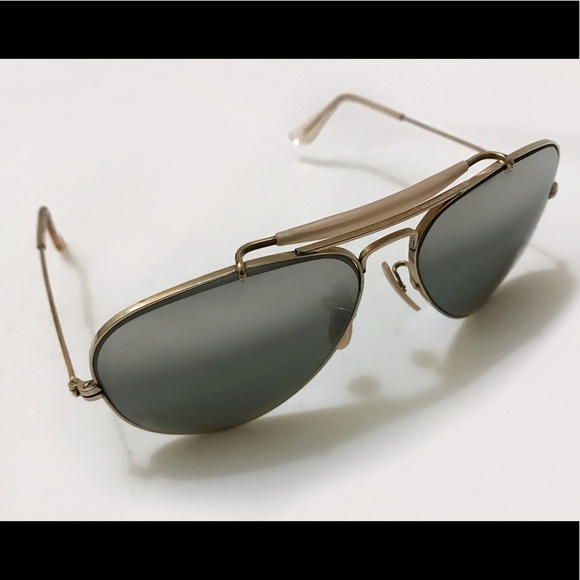 New Vintage B&L Ray Ban 58mm Aviator Sunglasses - Picture 3 of 8